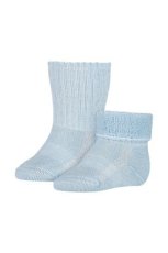 Merino wool babysok blauw