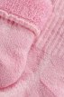 Merino wool babysok roze