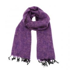 Pina brede sjaal / omslagdoek lila/paars