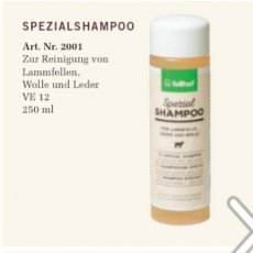 Speciaal shampoo lanoline