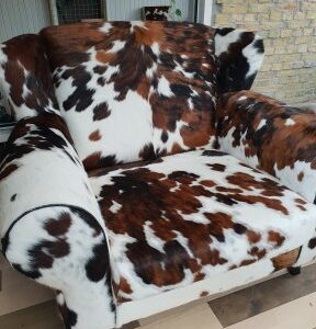 Loveseat koeienhuid op maat