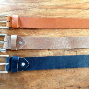 leren riem bruin